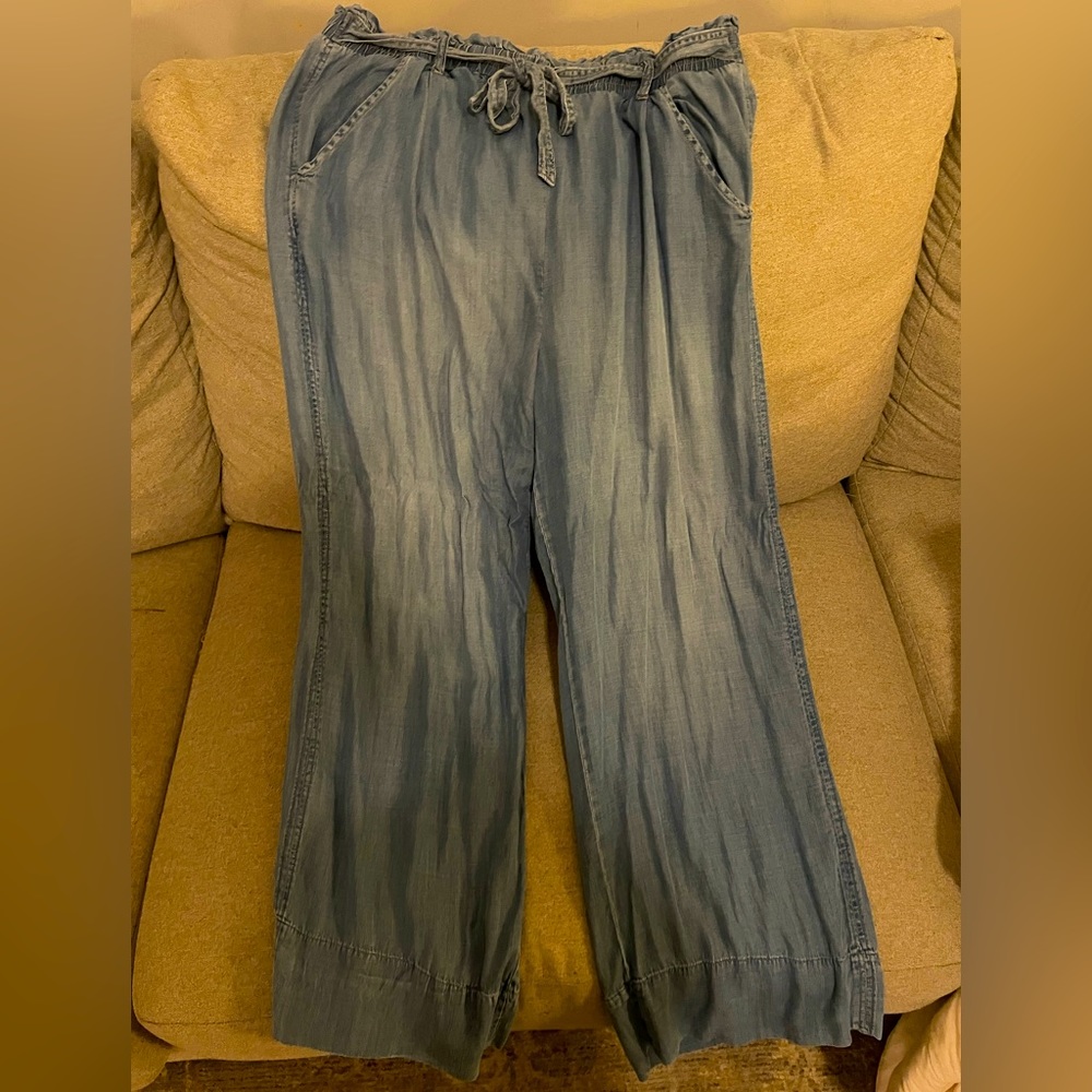 Knox Rose wide leg denim pants
